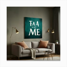 Fa Is For Me Canvas Print