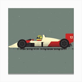 Ayrton Senna 2 Canvas Print