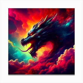 Dragon Design 1 Canvas Print