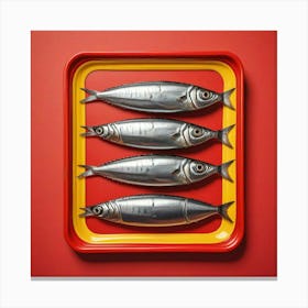 Sardines Art Prints (19) Canvas Print