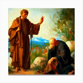 Saint Francis Of Assisi Canvas Print