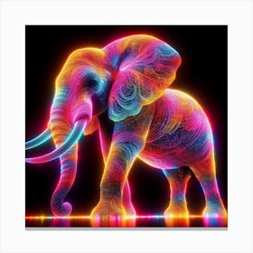 Elephant 7 Canvas Print