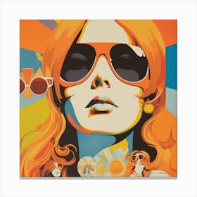 'Sunshine Girl' Canvas Print