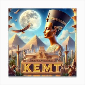 Egypt kings Canvas Print