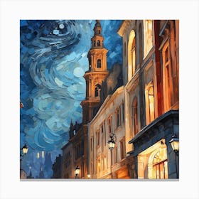 Starry Night Canvas Print