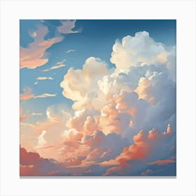 Clouds In The Sky 5 Canvas Print