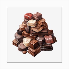 Chocolates 4 Canvas Print