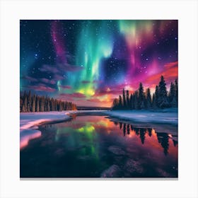 Aurora Borealis 10 Canvas Print
