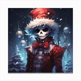 Merry Christmas! Christmas skeleton 11 Canvas Print