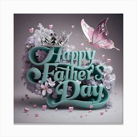 Happy Father'S Day 5 Canvas Print