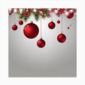 Christmas Background 15 Canvas Print