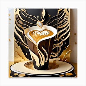 Coffee Cup 4 Canvas Print