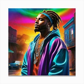 Neon Canvas Print