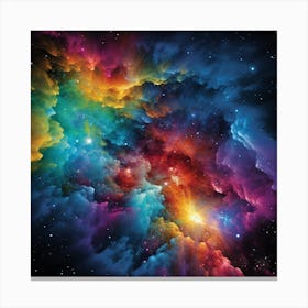 Colorful Nebula Canvas Print