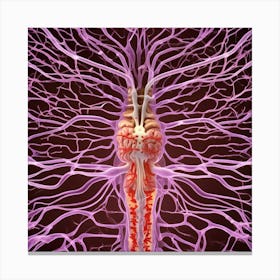 Brain And Spinal Cord 11 Canvas Print