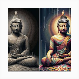 Buddha Painting 5 Canvas Print