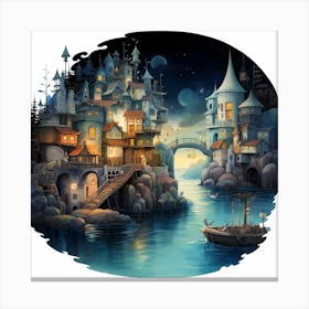 Fairytale City Canvas Print