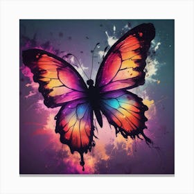 Butterfly Painting 306 Canvas Print