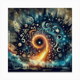 Psychedelic Art 43 Canvas Print