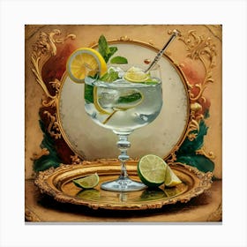 Gin And Tonic 4 Canvas Print