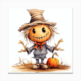 Scarecrow 6 Canvas Print