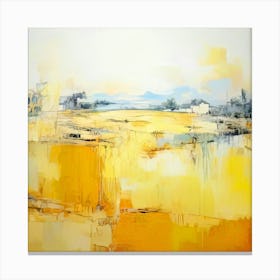 Yellow Field 1 Canvas Print