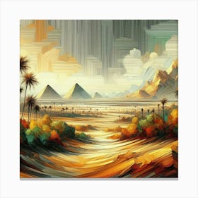 Valley of the Pharaohs 2 Canvas Print