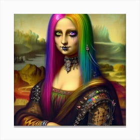 Mona Lisa 1 Canvas Print