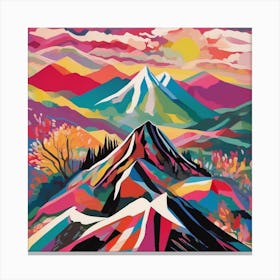 Mountain Landscape Canvas Print