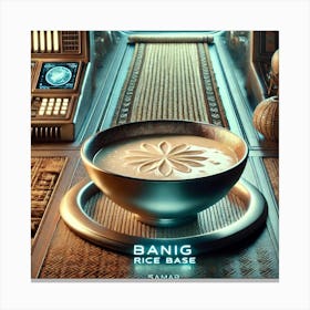 Banig Rice Base Scifi Canvas Print