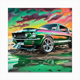 Ford Mustang 7 Canvas Print