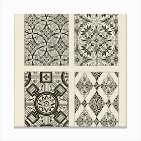 Vintage Geometrical Patterns 1 Canvas Print