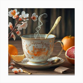 Cup Of Tea 1 Canvas Print