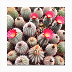 Cactus Flower 2 Canvas Print