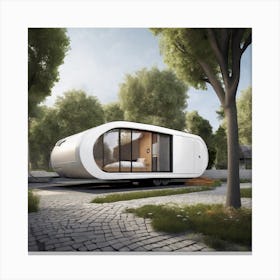 Tiny House On Wheels 7 Canvas Print