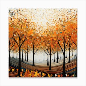 Autumn Trees 8 Canvas Print