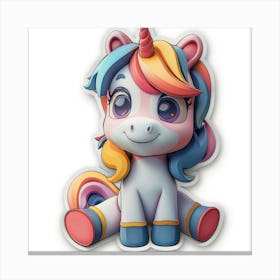 Unicorn 451 Canvas Print