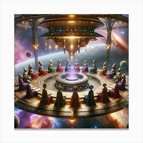 The Nebula Matriarchs. Canvas Print