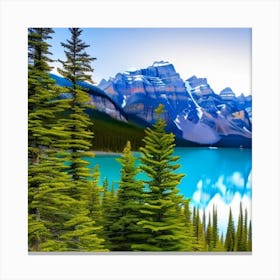 Lake Banff 2 Canvas Print