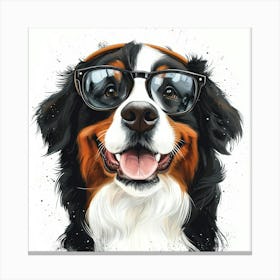 Bernese Mountain Dog 13 Canvas Print