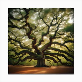 Angel Tree Canvas Print