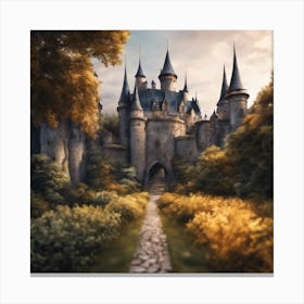 Fairytale Castle 15 Canvas Print