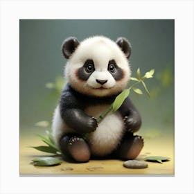 Panda Bear Canvas Print