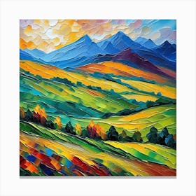 Landscape Painting 167 Canvas Print