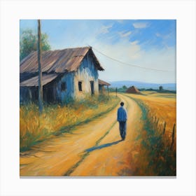 Country Road Canvas Print