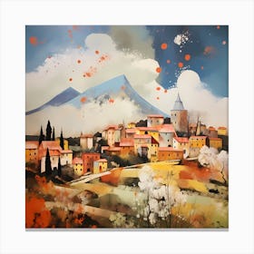 Harmony in Italian Hues Canvas Print