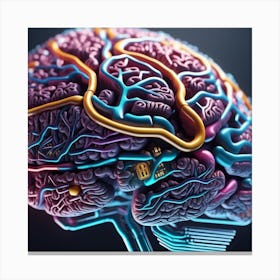 Human Brain 24 Canvas Print