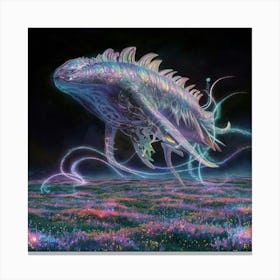 Creature Of The Night Canvas Print