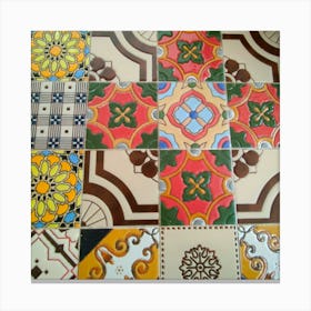 Tiled Floor Canvas Print