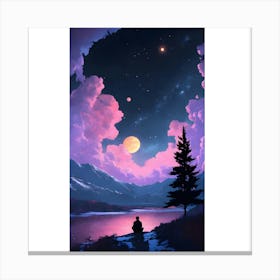 Night Sky Canvas Print